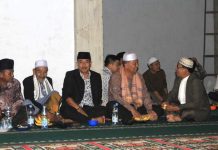 Anggota DPRD Pasbar Ali Nasir Bersama Bupati Hamsuardi Hadiri Maulid Nabi di Mesjid Nurul Iman Lubuk Talang