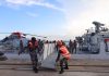 Kapal Perang Misi Perdamaian Dunia Tiba di Batu Ampar Lakukan Refueling di Lantamal IV