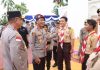 Kabareskrim Polri Komjen Pol Wahyu Widada Cek Pos PAM Tahun Baru di Batam Kabareskrim Polri