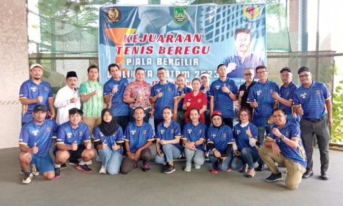 Kejuaran Tenis Beregu Pelti Kota Batam
