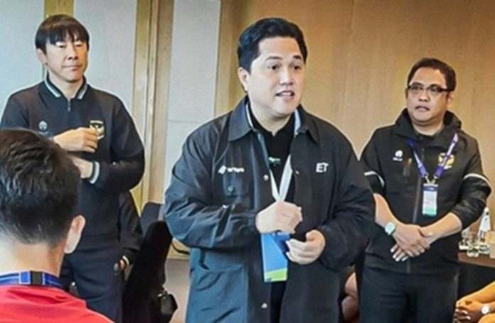 Erick Thohir Harapkan Kejutan dari Timnas Indonesia di Laga Kontra Australia Erick Thohir Harapkan Kejutan dari Timnas Indonesia di Laga Kontra Australia