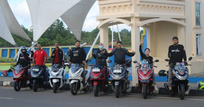 Pecinta Motor Honda PCX Siap Explore Kota Tanjungpinang