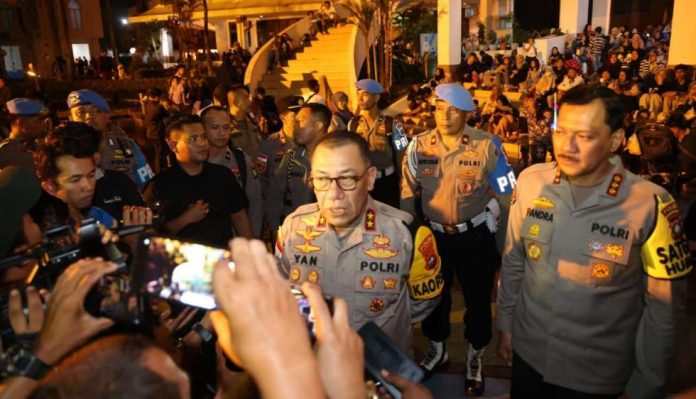 Kapolda Kepri Yan Fitri Malam Tahun Baru 2024