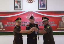 Niki Junismero Resmi Jabat Kepala Cabang Kejaksaan Negeri Natuna di Tarempa Kejaksaan Negeri Tarempa