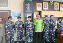 Kunker Danlanal Tarempa Letkol Laut Ari Sukmana ke Bupati dan Forkopimda Anambas Kunker Danlanal Tarempa Letkol Laut Ari Sukmana ke Bupati dan Forkopimda Anambas