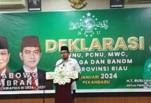 PBNU Kecam Tindakan Rusli Ahmad Bawa Nama PWNU Riau Dukung Capres-Cawapres Tertentu PBNU Kecam Tindakan Rusli Ahmad Bawa Nama PWNU Riau Dukung Capres-Cawapres Tertentu