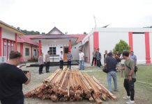 Polres Lingga Ungkap Kasus Illegal Logging Sebanyak 6 Ton Kayu Olahan Polres Lingga Ungkap Kasus Illegal Logging Sebanyak 6 Ton Kayu Olahan