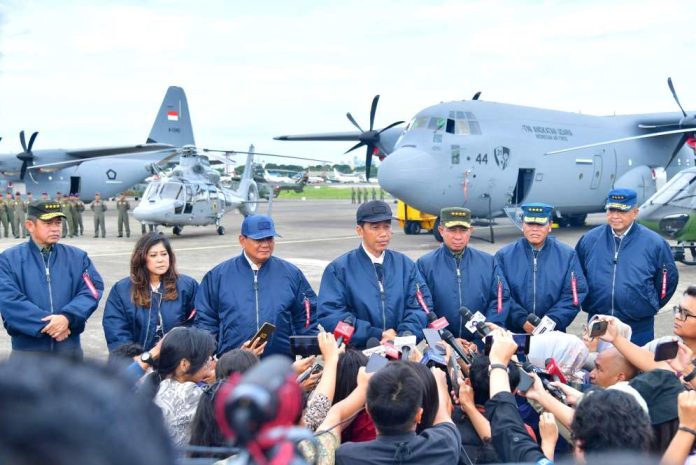 Presiden Jokowi dan Pesawat Hercules ke KSAU TNI