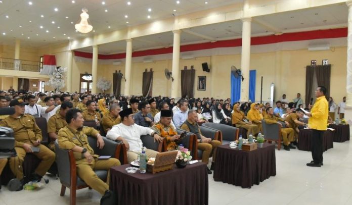 Sebanyak 316 PTK Non ASN se-Natuna Tandatangani Surat Perjanjian Kerja