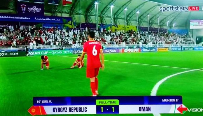Terimakasih Kirgistan, Timnas Indonesia