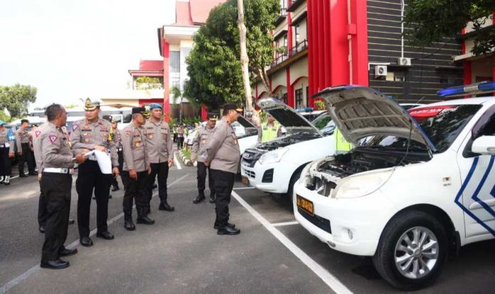 Wakapolda Kepri Pastikan Ranmor dan Ransus Siap Kawal Pemilu 2024