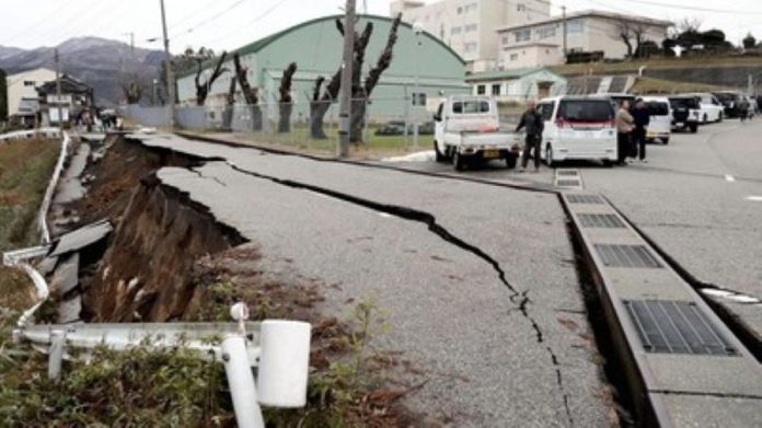 gempa jepang korea