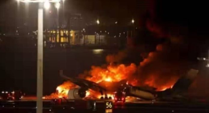 Insiden Kecelakaan di Bandara Haneda, Penerbangan Singapore Airlines Dialihkan ke Narita