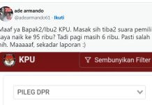 Wow Suara Komeng Tembus 1 Juta dan Suara Ade Armando PSI Tiba-tiba Melejit Ade Armando Melejit