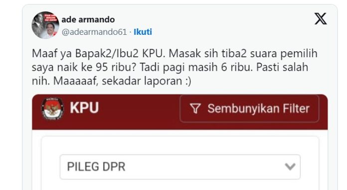 Ade Armando Melejit Ade Armando Melejit