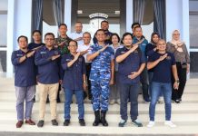 Silaturahmi PWI Kepri ke Danlanud Hang Nadim Letkol (Pnb) Sony Aji Pramono Danlanud Hang Nadim Batam