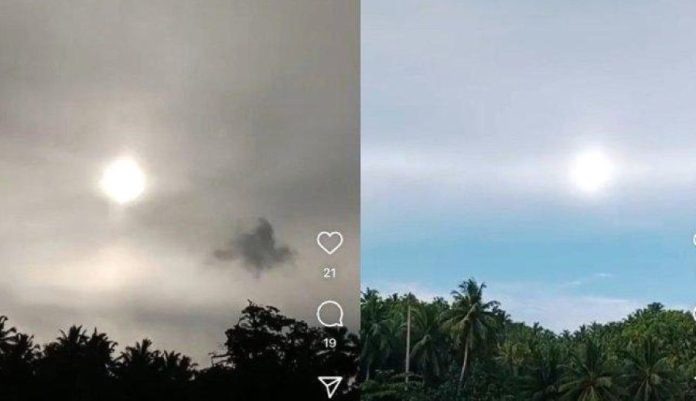 Video Viral Dua Matahari di Mentawai, Sumatera Barat