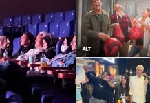 Tampil Santai, Capres Ganjar Pranowo Nonton Film Agak Laen Ganjar Nonton Agak Laen