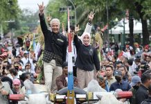 Yel Yel Kampanye Ganjar-Mahfud Sebut Solo Bukan Gibran Kampanye Ganjar di Solo