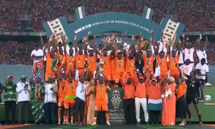 Sempat Tertinggal, Pantai Gading Juara Piala Afrika 2023