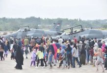 Pesawat Hawk 109/209 Jadi Bintang di Tanjungpinang: Open Base dan Static Show Lanud RHF Pesawat Hawk 109/209 Jadi Bintang di Tanjungpinang