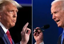 Survei Pemilu AS 2024: Donald Trump Unggul Atas Biden Hasil survei Pemilu Amerika Serikat (AS) 2024 yang dilakukan Universitas Hukum Marquette menunjukkan Donald Trump unggul atas Joe Biden.