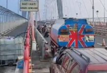 Video Jembatan Suramadu Digoyang Akibat Gempa Tuban Jawa Timur Gempa Jembatan Suramadu