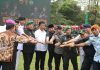 Ketua DPRD Hadiri Sertijab Letkol Inf Rooy Chandra Sihombing jadi Dandim 0316 Batam Ketua DPRD Batam dan Dandim Batam