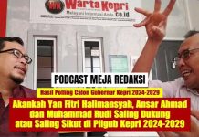 Podcast Meja Redaksi WartaKepri TV Hasil Polling Cagub Kepri 2024-2029 Podcast Meja Redaksi WartaKepri 2