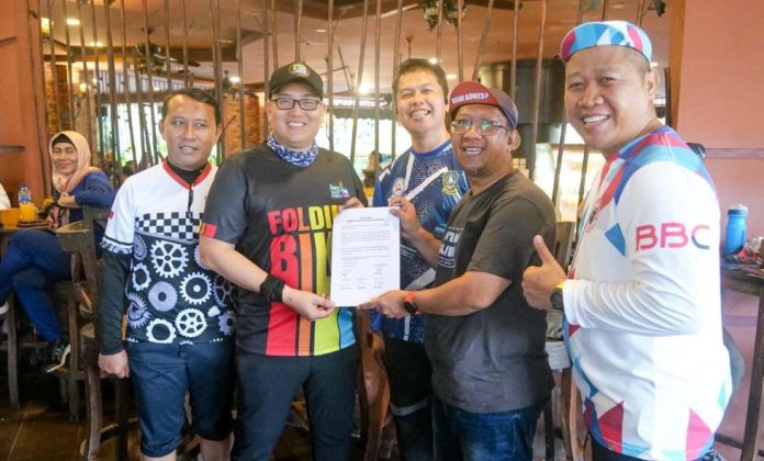 Rizal Saputra Terpilih Pimpin Batam Folding Bike 2024-2027