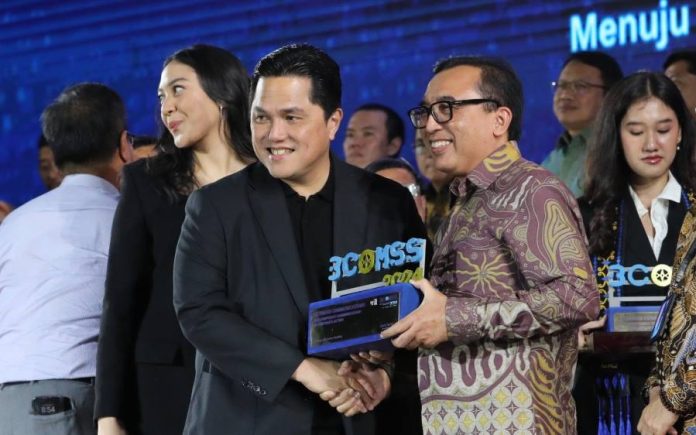 Telkom dan Menteri BUMN Telkom Indonesia