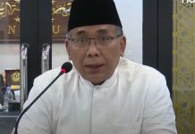 Siaran Pers, PBNU Tetapkan Awal Puasa Ramadan Hari Selasa 12 Maret 2024 Yahya Cholil Staquf Ketua PBNU