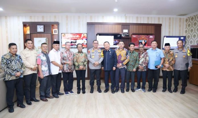 Kapolda Terima Kunjungan Pimpinan DPRD Kepri Sinergi Berantas Narkoba