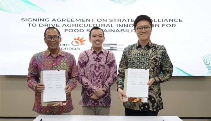Melalui Platform Agree Telkom dan Scala Jepang Kerjasama Strategis Inovasi Pertanian