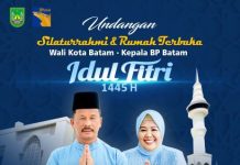 Wali Kota Batam, HMR Mengundang Secara Terbuka Seluruh Lapisan Masyarakat Batam untuk Halalbihalal Wali Kota Batam, HMR Mengundang Secara Terbuka Seluruh Lapisan Masyarakat Batam untuk Halalbihalal