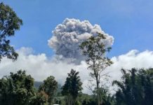 Gunung Marapi Kembali Erupsi, Kolom Abu Vulkanik Capai 1,5 Kilometer Tinggi Gunung Marapi Kembali Erupsi, Kolom Abu Vulkanik Capai 1,5 Kilometer Tinggi
