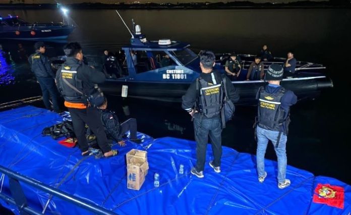 Bea Cukai Batam Gagalkan Penyelundupan 184 Ribu Batang Rokok Ilegal