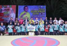 Tim Voli Putri Natuna Tektona VC Juara Piala Gubernur Kepri Kategori Putri U-23 Bola Voli