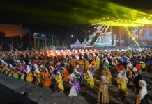 Gebyar BBI BBWI 2024: 10 Ribu Penari Riau Pecahkan Rekor MURI Lancang Kuning Carnival tahun 2024