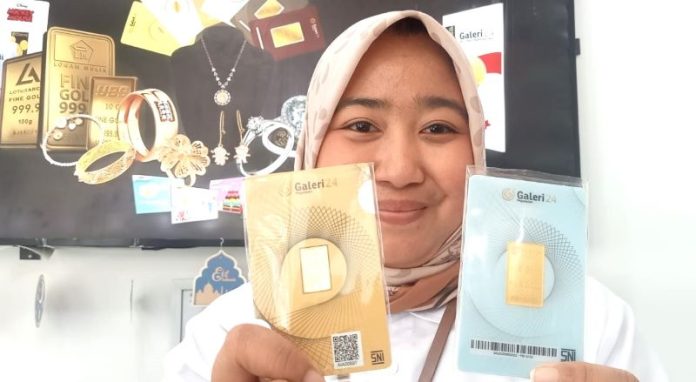 Akhir Pekan Harga Emas Batangan Turun di Batam: Emas Galeri 24 Rp 1.333.000, Antam Rp 1.379.000