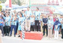Tarik Minat Wisata, Pemda Natuna Sukses Gelar Geopark Marathon 2024 Bupati Natuna Wan Siswandi Melapas Start peserta Event Natuna Geopark Marathon