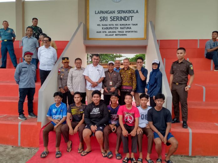 SKK MIGAS - KKKS Dukung Prestasi Olahraga di Natuna dengan Membangun Tribun SKK MIGAS - KKKS Dukung Prestasi Olahraga di Natuna dengan Membangun Tribun