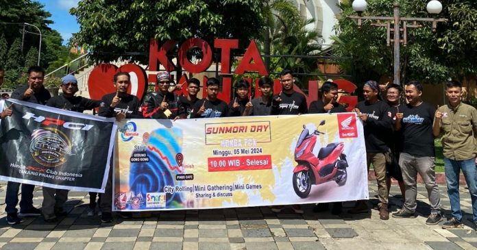 Sunmori Day bersama Honda PCX di Kota Tanjungpinang