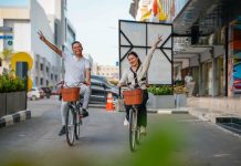 Olahraga Sore Keliling Harbour Bay dengan Sepeda Santai di Yello Hotel Batam Keliling Harbour Bay dengan Sepeda Santai di Yello Hotel Batam