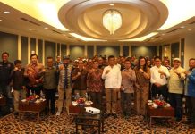 Kepala BP Batam Muhammad Rudi Buka UKW Gratis ke-16 PWI Kepri Kepala Badan Pengusahaa BP Batam Muhammad Rudi