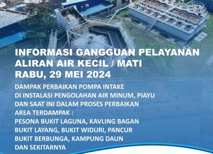 Perbaikan Pompa Intake di Instalasi Pengolahan Air Minum Piayu Perbaikan Pompa Intake di Instalasi Pengolahan Air Minum Piayu