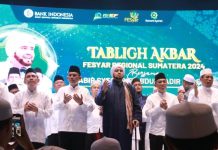 Tabligh Akbar Awali Rangkaian Pembukaan FESyar Sumatera 2024 di Kota Batam