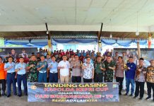 Bupati Bersama Polres Natuna Meriahkan Permainan Gasing Khas Masyarakat Tanding Gasing Kapolda Kepri Cup Pulau Natuna