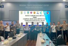 Cegah Resiko, Ditlantas Polda Kepri Wajibkan Kontraktor Jalan Wajib Sosialisasi ke Media Ditlantas Polda Kepri