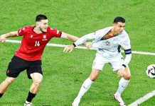 Ronaldo Dapat Kartu Kuning Sebelum Cetak Gol di Euro 2024, Portugal Tersandung di Fase Grup Ronaldo Dapat Kartu Kuning Sebelum Cetak Gol di Euro 2024, Portugal Tersandung di Fase Grup